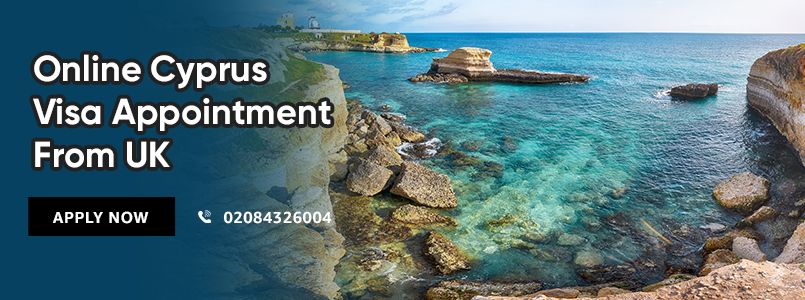 Online Cyprus Visa Appointment From UK