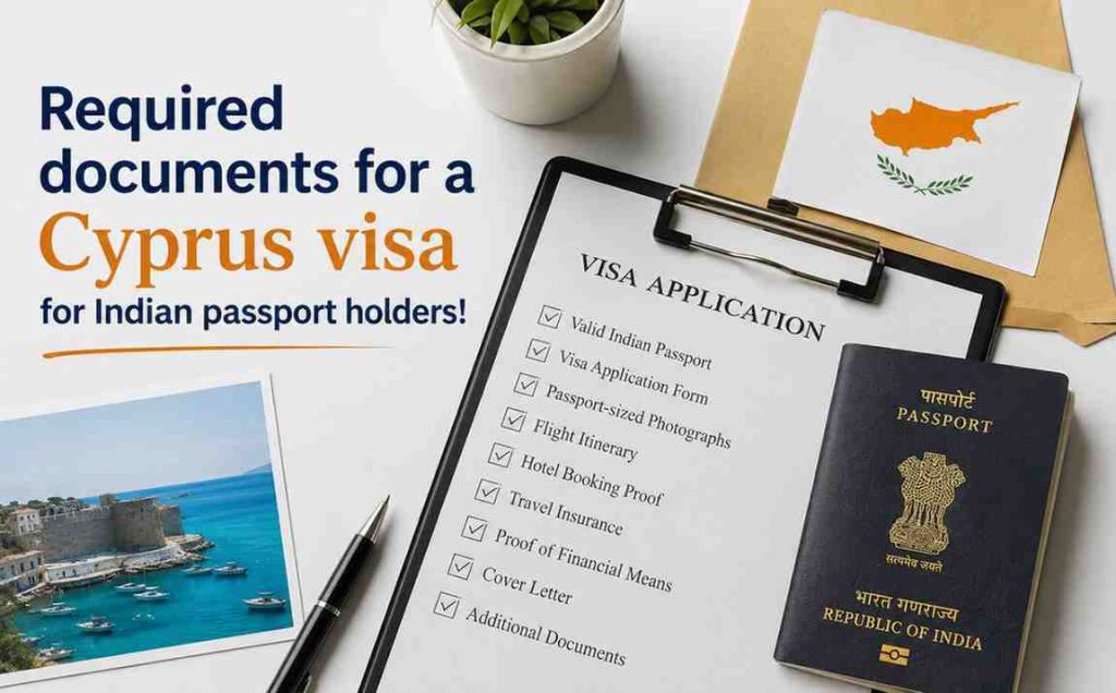 Required documents for a Cyprus visa for Indian passport holders! 